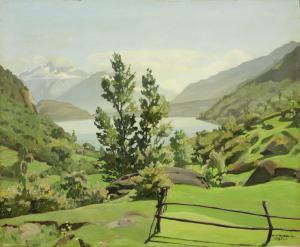 Lago di Oggiono, 1924